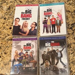 The Big Bang Theory DVD Set Seasons 1-4
